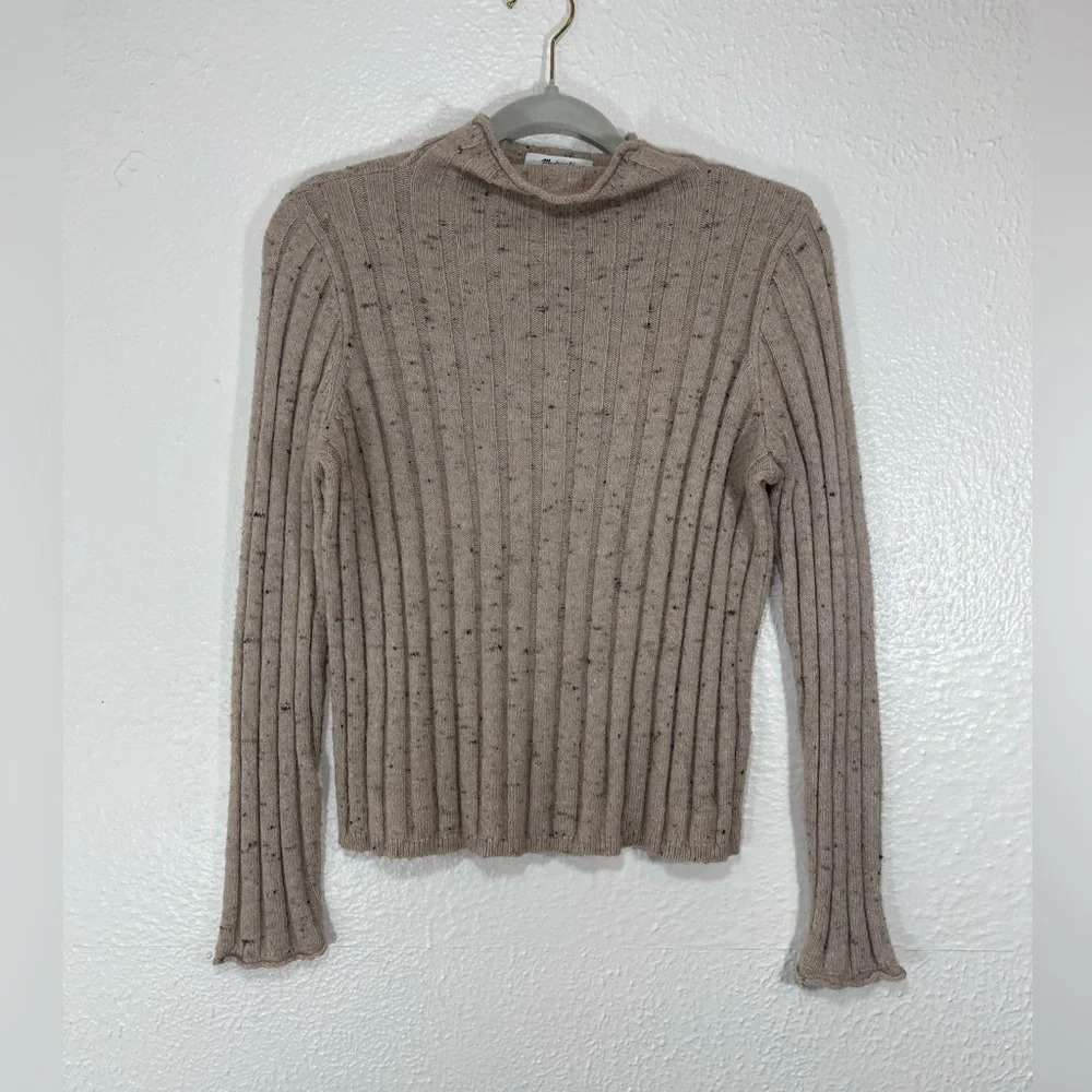 Madewell Donegal Evercrest Turtleneck Sweater in Coziest Yarn Women’s Size M